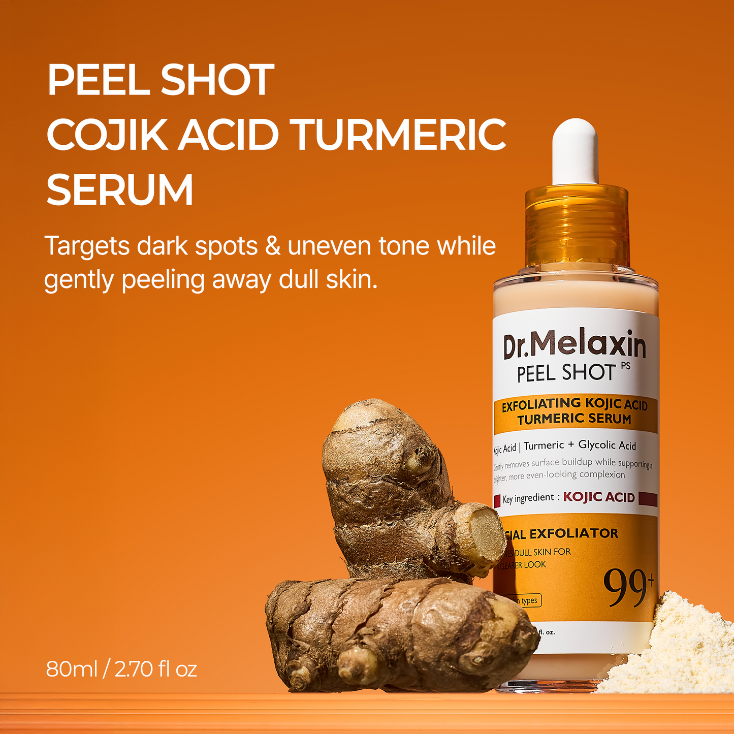 Peel Shot Kojik Acid Turmeric Serum