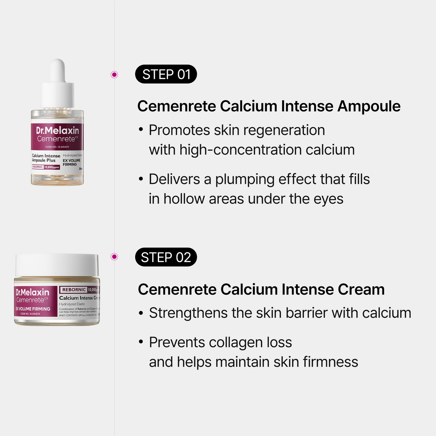 Cemenrete Calcium Eyecare Routine