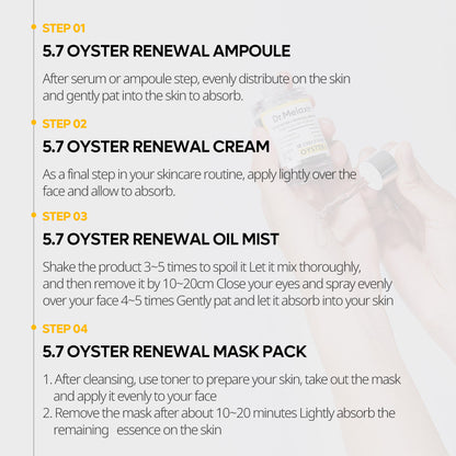 Oyster Pep-3 Renewal Anti-Aging Line