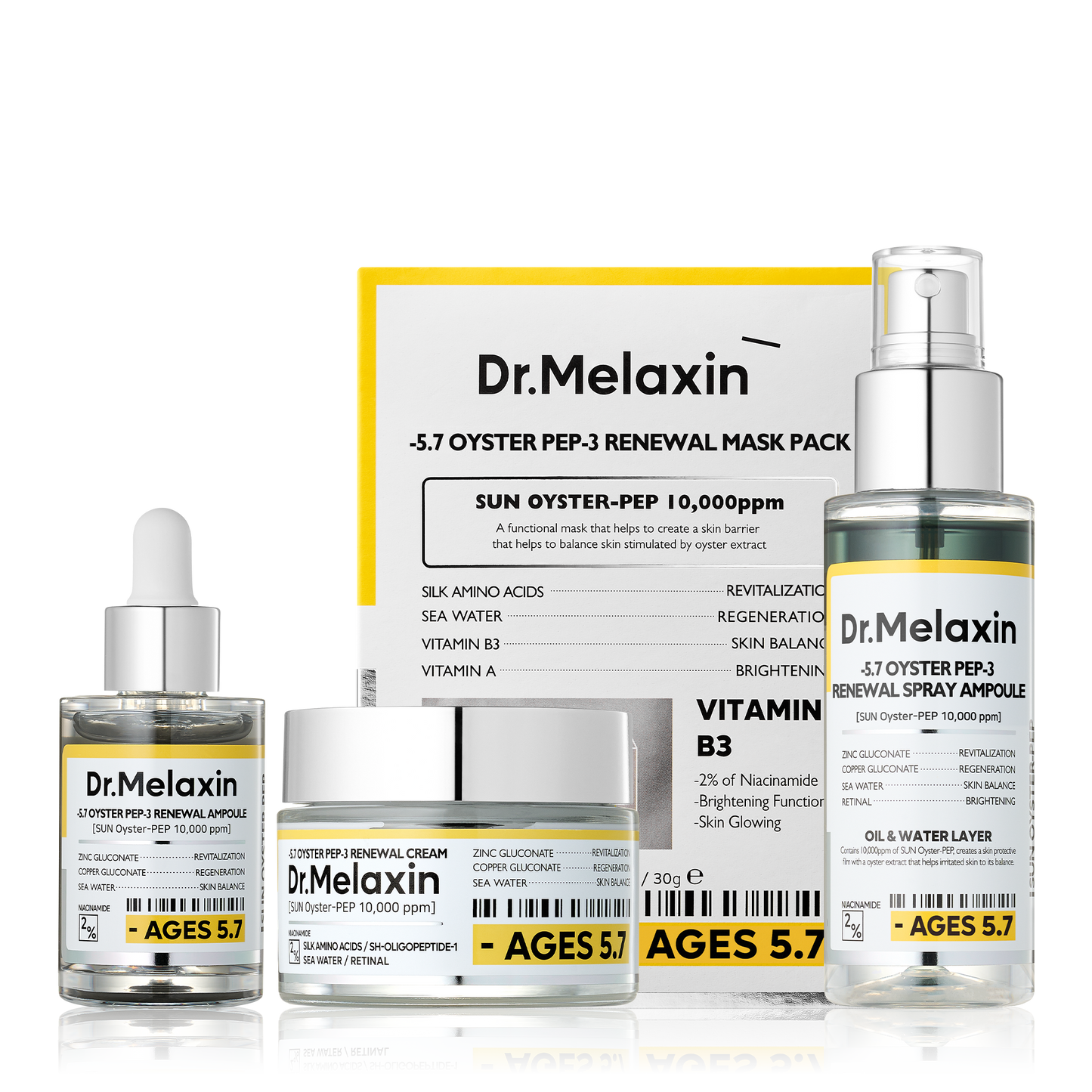 Oyster Pep-3 Renewal Anti-Aging Line