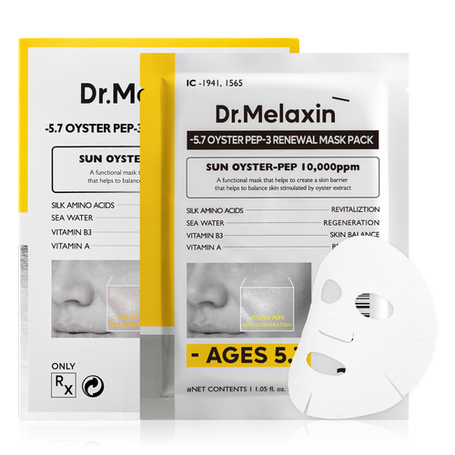 Oyster Pep-3 Renewal 5 Masks Pack